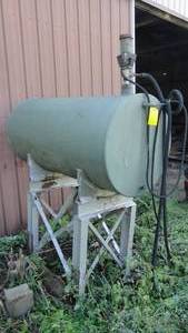 Diesel Tank On Stand