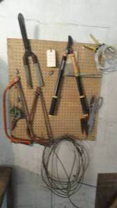 Lot of Yard Tools
