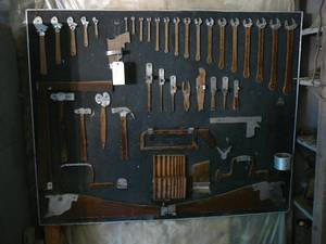 Wall Mounted Tool Rack