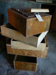 Misc Wooden Drawers
