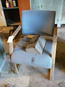 Vintage Chair, Mailbox