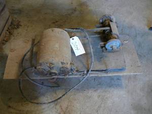 Bench Grinder on Cart