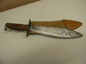ORIGINAL - Plumb Bolo Knife St Louis Mod 1917 WW1 U.S.MOD. Original Sheath - AWESOME COLLECTIBLE - SEE PICTURES