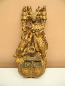 VERY RARE - VINTAGE CAST MATCH HOLDER - GREAT PIECE - SEE PICTURES