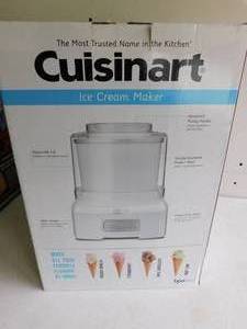 lot 24 image: Cuisinart Ice Cream Maker