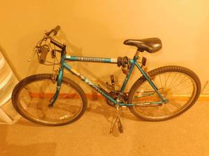 lot 105 image: Magna Vermilion Grip Shift Bicycle