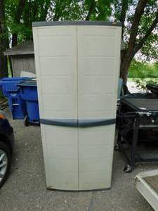 lot 187 image: Work Force Plastic Tool Shed