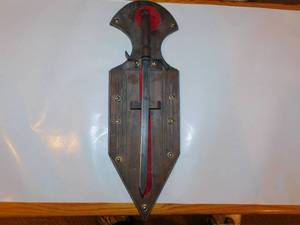 lot 155 image: Plaque with Sword