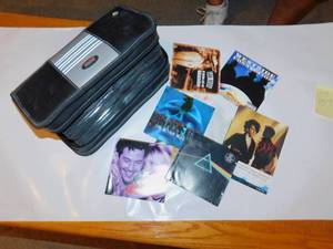 lot 157 image: CD Holder and CDs