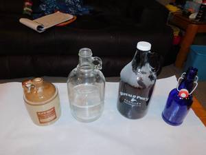 lot 161 image: JugsBottles