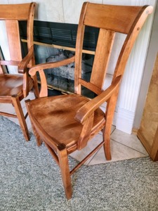 lot 78 image: Set of Nichols and Stone Arm Chairs