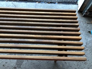 lot 82 image: Mid Century Modern Gretta Bench