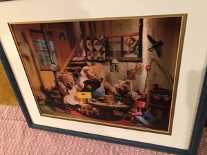 lot 84 image: Hologram Three Little Bears Picture