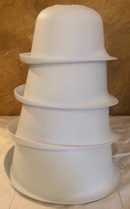 lot 14 image: Four piece Milan Classic Nesting Bowl Set