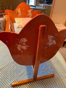 lot 88 image: Toy Baby Cradle