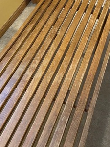 lot 96 image: Mid Century Modern Bench Gretta Bench
