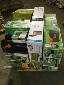 PALLET WITH ASSORTED MAILBOXES DIFFERENT SIZES CUSTOMER RETURNS SEE PICS