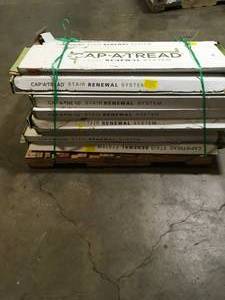 PALLET WITH 14 CASES OF CAP-A-TREAD T1-4567 CUSTOMER RETURNS SEE PICS
