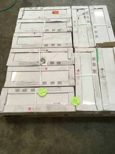 10 BOXES WITH DALTILE Restore Bright White 8 in. x 24 in. Ceramic Wall Tile (13.3 sq. ft.  Case) CUSTOMER RETURNS SEE PICS