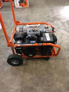 RIGID 8 Gal. Portable Gas Power Zero Gravity Air Compressor CUSTOMER RETURN SEE PICS
