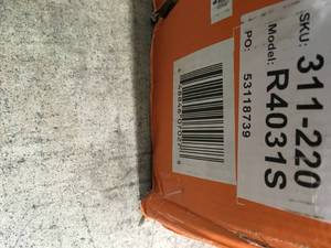 RIGID 9 Amp Corded 7 in. Wet Tile Saw with Stand CUSTOMER RETURN SEE PICS