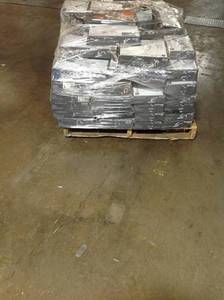Pallet of assorted Glacier Bay kitchen and bathroom faucets, and shower heads for parts o repair