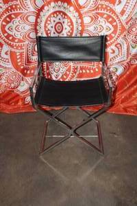 lot 19 image: Art Deco Chrome Directors Chair
