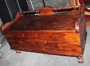 lot 11 image: Antique ERC Cedar Chest