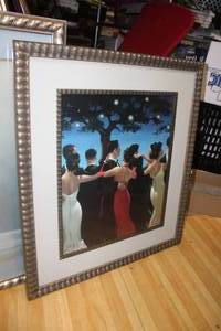 lot 48 image: Eloquent Framed Couple Dancing Prints
