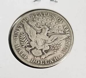 1905-S BARBER SILVER HALF DOLLAR