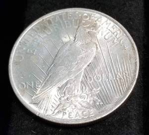 1923 PEACE SILVER DOLLAR BU-UNC