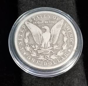 1899-O MORGAN SILVER DOLLAR IN AIRTITE