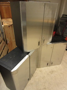 lot 312 image: SHOP CABINETS