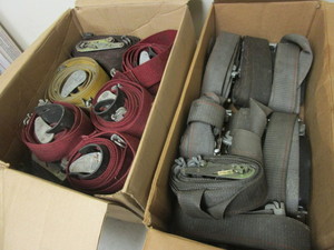 lot 343 image: TRAILER RATCHET STRAPS