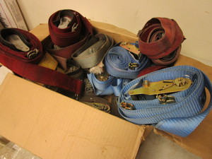 lot 344 image: TRAILER RATCHET STRAPS