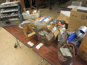 lot 349 image: ASSORTED SHOP HARDWARE AND SUPPLIES