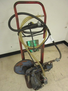 lot 363 image: CUSTOM-MADE PORTABLE PUMP