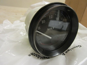 lot 402 image: HARLEY-DAVIDSON VOLT GAUGE - NEW