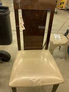 BROWN DINING ROOM CHAIR