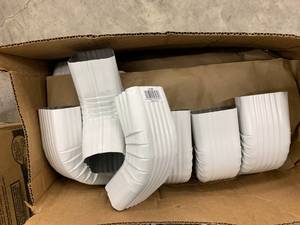 ALUMINUM GUTTER ELBOW
