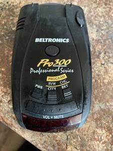 BELTRONICS PRO300 RADAR DETECTOR