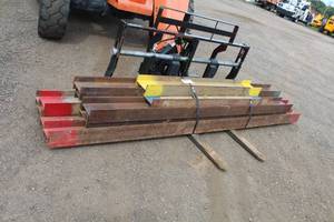 lot 236 image: Lot of (11) Steel I-Beams