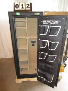 lot 12 image: Heritage 24 Gun Safe