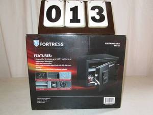 lot 13 image: Fortress Personal Fireproof Safe #44E10