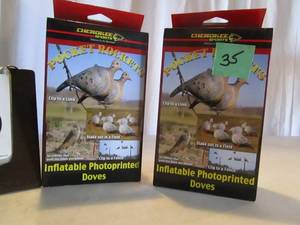 lot 35 image: Pocket Rocket Inflatable Dove Decoys