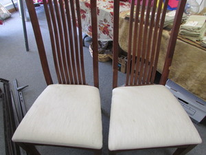 lot 76 image: High Back Chairs