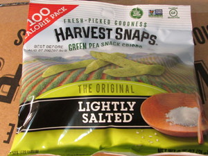 lot 89 image: Harvest Snaps -Green Pea Snack Crisps