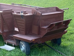 lot 2 image: Horse Drawn Wagon