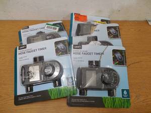 lot 61 image: (5) HOSE FAUCET TIMERS