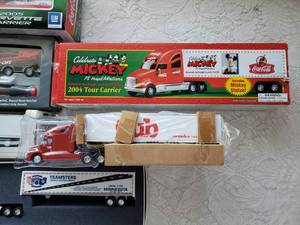 lot 118 image: Die Cast Freight Track Collection, Lot of 11